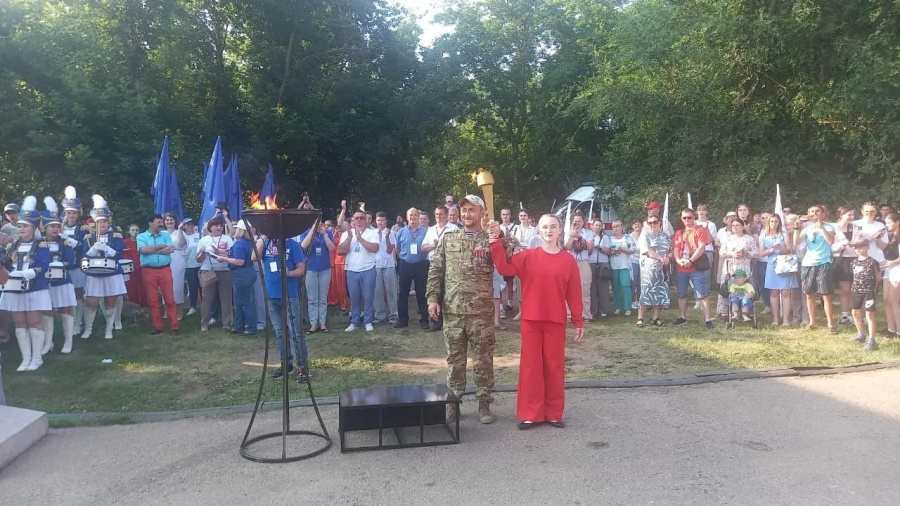Дорогие друзья, состоялось яркое, зрелищное,  торжественное открытие XXIV Малых краевых Дельфийских игр «Вместе лучше!»