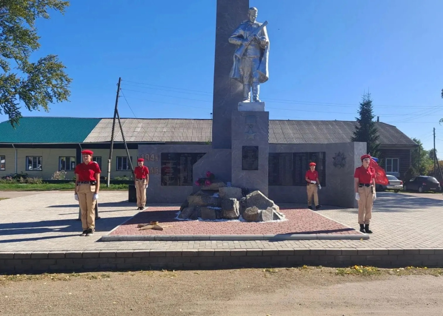 В рамках ППМИ в центре с. Родино после капитального ремонта открыли памятник воинам – землякам, погибшим в годы ВОВ