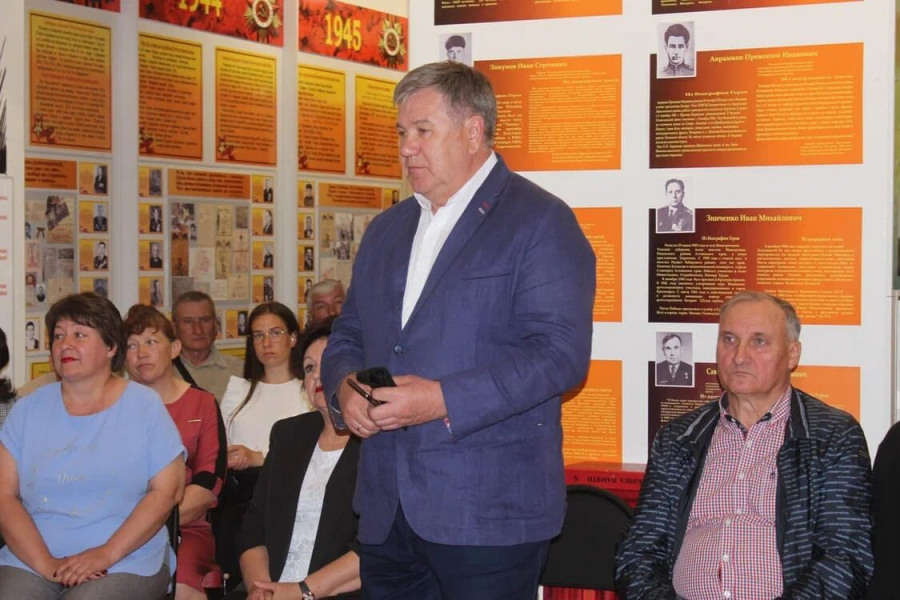 В Родинском районном музее имени А.С. Цыбинова состоялось открытие экспозиции, посвящённой  участникам специальной военной операции