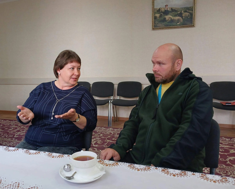 Продолжаем цикл встреч с демобилизованными ребятами