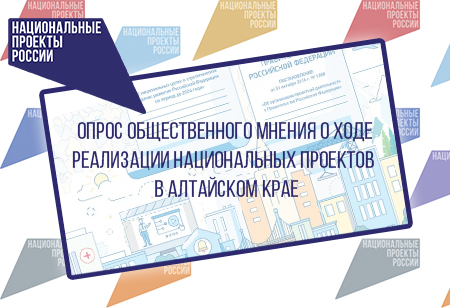 Просим Вас принять участие в опросе, который проводится с целью изучить информированность населения о реализации национальных проектов в регионе. Просим Вас принять участие в опросе, который проводится с целью изучить информированность населения о реализации национальных проектов в регионе.