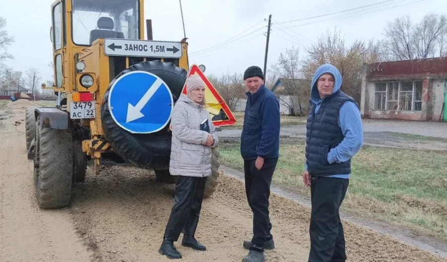 На прошлой неделе бригада ИП Валерия Лапушкина завершили реализацию проекта поддержки местных инициатив в Раздольненском сельсовете