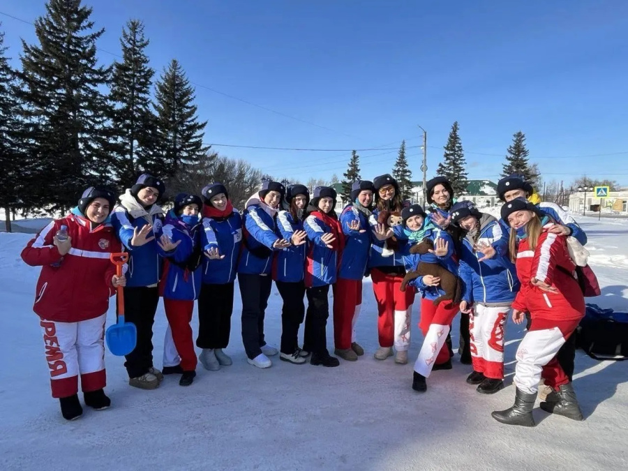 Сегодня стартовала Всероссийская патриотическая акция «Снежный десант РСО