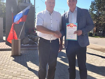 В рамках ППМИ в центре с. Родино после капитального ремонта открыли памятник воинам – землякам, погибшим в годы ВОВ
