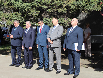 В Родино состоялось торжественное открытие обновлённой Доски почёта «Лучшие люди района»
